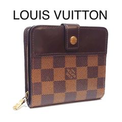 Louis Vuitton ルイヴィトン ダミエ コンパクトジップ 財布 - メルカリ