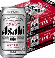 アサヒ スーパードライ 350㍉　48本　缶ビール　ASAHI