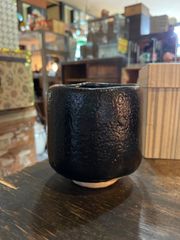 黒茶碗　佐々木松楽　松楽作　抹茶椀　茶道具