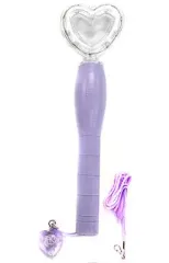 【中古】ペンライト・リングライト 氷川きよし ハートペンライト(パープル)  オフィシャルグッズ