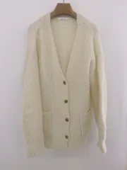 ◇ OLIVE des OLIVE オリーブ ビックシルエット ニット 長袖 カーディガン サイズF ライトベージュ系 レディース P  【1304200027324】