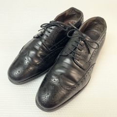 スコッチグレイン】ウィングチップ ドレスシューズ 25.5cm - メルカリ