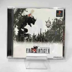 PS ソフト FINAL FANTASY VI　ファイナルファンタジー6 テレビ ゲーム レトロ　【中古】【18-20250704-B333】【併売商品】