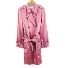 ピンキーアンドダイアン トレンチコート カラーコート サテン素材  
