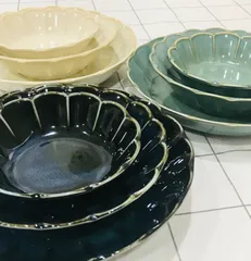 ✽.。ビンテージシリーズ 小鉢セット✽.【美濃焼】6セット計18枚