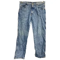 Wrangler デニムパンツ W34 ラングラー ライトブルー コットン 古着卸 アメリカ仕入 2501-166