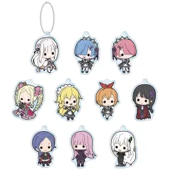 【中古】キーホルダー 全10種セット 「Re：ゼロから始める異世界生活 トレーディング TINY アクリルキーホルダー」