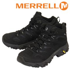 MERRELL (メレル) J500249 MOAB 3 SYNTHETIC MID GORE-TEX モアブ シンセティック ミッド ゴアテックス シューズ TRIPLE BLACK MRL110 約27.0cm