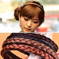 ダークブラウン カチューシャ ヘアバンド シンプル さらっとまとめる かわいい 可愛い 人気 普段使い カジュアル お呼ばれ プレゼント レディース 新品 7