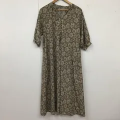 ITEMS URBAN RESEARCH アイテムズ アーバンリサーチ ワンピース ロングスカート it25-26b006 2022SS 花柄ラグランハーフスリーブワンピース ロングワンピース