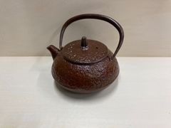 鉄瓶 桜文様 鋳鉄製 急須 茶道具 - メルカリ