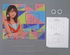 [중고] 캘린더 아키모토 한여름 2019년도 개별 탁상 캘린더 노기자카 46 공식 웹숍 한정