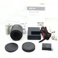 2023年最新】Canon ミラーレス一眼カメラ EOS M3 レンズキット