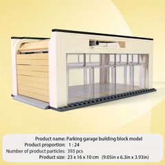 スケールガレージ ミニチュア 机の上にガレージを。ミニチュアで再現