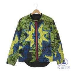 ☆美品☆ アウター ジャンパー お洒落 きれい目 長袖 レディース 総柄 901-14061 送料無料 古着