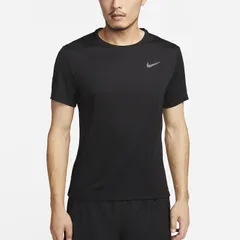 ナイキ nike Dri-FIT UV マイラー ランニングTシャツ 半袖 メンズ 男性【dv9316-010】陸上・ランニング用品 S (010)ブラック