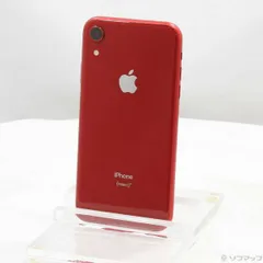 〔中古品〕 iPhoneXR 64GB プロダクトレッド MT062J／A SIMフリー【198】