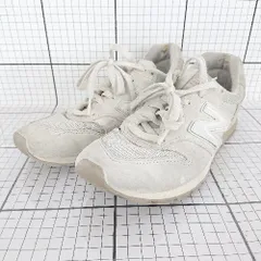 ◇ Θ NEW BALANCE ニューバランス CM996UM2 スニーカー シューズ サイズ24.0㎝ オフホワイト系 レディース E  【1508060007179】