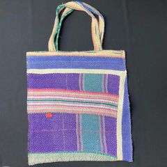 トートバッグ カンタキルト ラリーキルト 緑 ヴィンテージ 刺子 インド