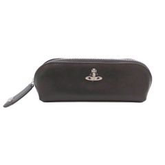 【中古】Vivien Westwood ヴィヴィアンウエストウッド ペンケース ディアマンテ オーブ カラー:ブラック オーブ ブラック メンズ レディース ユニセックス  誕生日 記念日 プレゼント 日常使い A2502909【無料ギフトラッピング承ります】