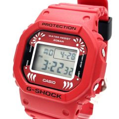 【K709】CASIO/G-SHOCK(ジーショック)/達磨/だるま/DW-5600DA-4JR