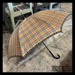 Burberrys バーバリー 傘 バーバリーチェック 雨具 長傘 全長880mm●KC03N083