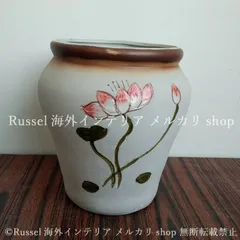 植木鉢 手書き風 花 フラワー 陶器 エレガント ホワイト プランター 鉢植え ガーデニング 雑貨 ガーデン雑貨 ガーデンインテリア ガーデン インテリア 庭の装飾 お洒落 おしゃれ 8-14