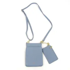 サマンサタバサ プチチョイス スマホショルダーバッグ マルチケース付 鞄 ブランド レディース ブルーグレー Samantha Thavasa 【中古】