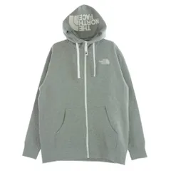 THE NORTH FACE ノースフェイス NT12442 Rearview Full Zip Hoodie リアビューフルジップフーディ パーカー  グレー系 XL【新古品】【未使用】【中古】