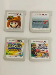 ニンテンドー3DS/NINTENDO 3DS　専用ソフト　4本セット