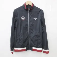 キャロウェイ CALLAWAY ゴルフ スポーツウエア ジャケット ブルゾン ウインドブレーカ 2WAY ベスト ジップアップ スタンドカラー 紺 ネイビー LL