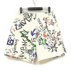 ジバンシィ グラフィックトラックショートパンツ BM513C30W3 XS