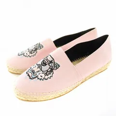 ケンゾー KENZO TIGER ESPADRILLE タイガー エスパドリーユ スリッポン キャンバス 刺繍 41 ピンク /KUのサムネイル