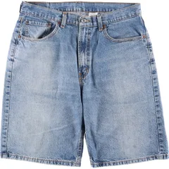 古着 00年代 リーバイス Levi's 569 LOOSE FIT デニムショーツ ハーフパンツ ジョーツ メンズw34相当/eaa586243