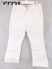 ◇ JOURNAL STANDARD relume jens カットオフ ジーンズ デニム パンツ サイズ38 ホワイト レディース 【中古】 【1102090014062】