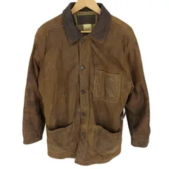 エルエルビーン L.L.Bean 90-00S 裏地千鳥格子 ハンティング レザージャケット メンズ 表記無 のサムネイル