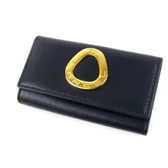 ランセル キーケース 三つ折り 6連 ブランド 小物 レディース ネイビー LANCEL 【中古】のサムネイル