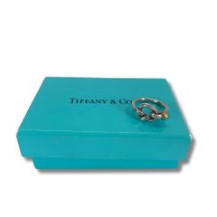 TIFFANY ティファニー 925 750 ラブノットリング 指輪