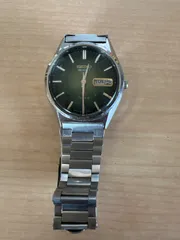 ☆ SEIKO TYPE II 7546-8350 CUT GLASSメンズクォーツ