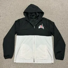 JORDAN ウィンドブレーカー ベージュ/ホワイト JORDAN ウィンドブレーカー ベージュ/ホワイト