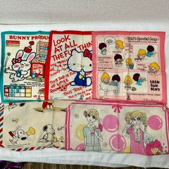 サンリョウ レトロ ハンカチ セット 1980年代 - メルカリ