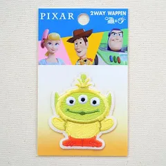 ワッペン アイロン ディズニー エイリアン ピクサー トイストーリー コスチューム ダッキー シール 帽子 被り物 バッグ D01Y1436 ビンテージ アウトドア