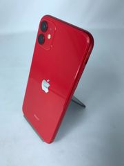 【中古・バッテリー劣化・フレームキズ有】iPhone 11 128GB レッド simロック解除済