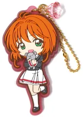 【中古】キーホルダー・マスコット(キャラクター) 木之本桜(制服) キャラクターラバーチャーム 「一番くじ アニメ カードキャプターさくら～クリアカード編～」 F賞