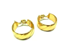 ■美品■ MONET モネ ヴィンテージ クリップ式 イヤリング アクセサリー レディース ゴールド系 DJ4351