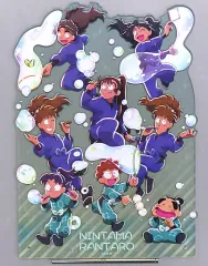 【中古】アクリルスタンド・アクリルパネル 集合 アクリルボード 「忍たま乱太郎 ドリーム缶バッジ シャボン玉づくり!の段」 Wドリーム賞