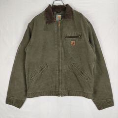 激レア カーハート ダック デトロイトジャケット グリーン CARHARTT J97 ARG DETROIT サイズL