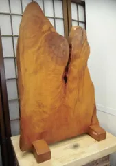 【美品】木工　工芸品　一枚板衝立 一枚板 天然木 衝立 間仕切り 木彫り 彫刻 美品】木工 工芸品 一枚板衝立 一枚板 天然木 衝立 間仕切り