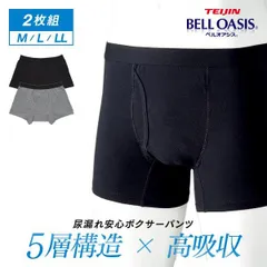 【送料無料】【新品】尿漏れパンツ 男性用 メンズ 4色組 ボクサーパンツ 前開き 失禁 帝人 テイジン 軽失禁 吸水 アンダーウェア シンプル 下着 快適 安心 しっかりカバー 蒸れない バレない 高吸水 速乾 洗濯可能 通気性抜群 清潔 5l 抗菌 消臭