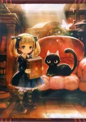 【中古】タペストリー [単品] アリス＆ソクラテス ヴァニラウェア描き下ろしA2タペストリー 「PS4/PS3/PS Vitaソフト オーディンスフィア レイヴスラシル ファミ通DXパック」 エビテン限定セット同梱特典